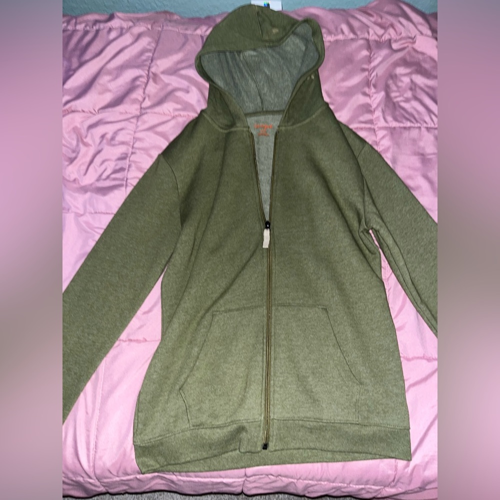 green jacket